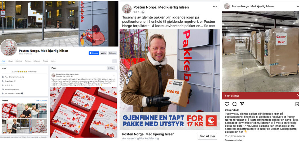 Lei svindel og Meta-somling: Stopper all annonsering på Facebook og Instagram